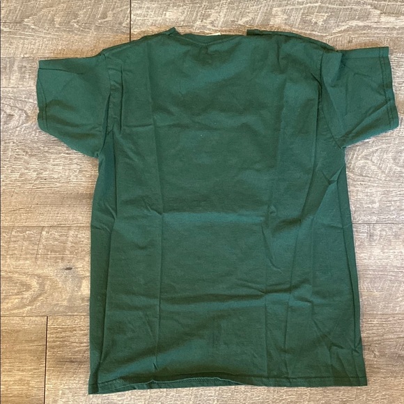 Green and Yellow Robot Graphic Short Sleeve Tee - Picture 7 of 8